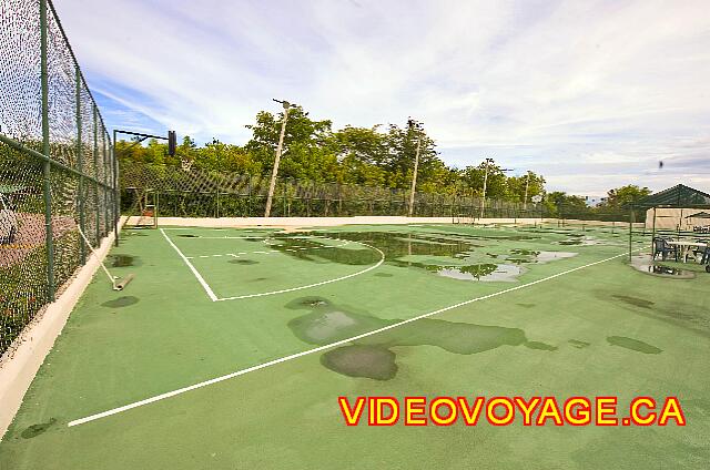 Republique Dominicaine Punta Cana Punta Cana The basketball court.