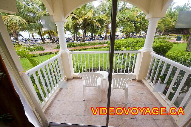 Republique Dominicaine Punta Cana Punta Cana The balcony of the living room, the standard balcony of all the rooms.