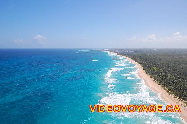 Republique Dominicaine Punta Cana Punta Cana La plage du nord sans barrière de corail.