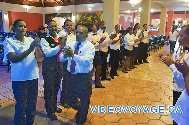 Republique Dominicaine Punta Cana Club Caribe Une certaines fierté des employés de travailler à l'hôtel.