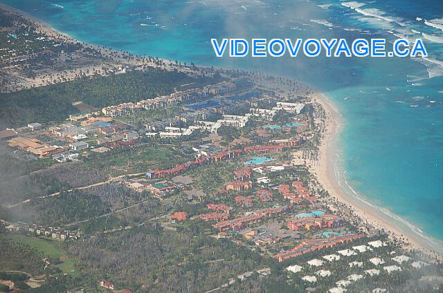 Republique Dominicaine Punta Cana Club Caribe An aerial view of the hotel sector.