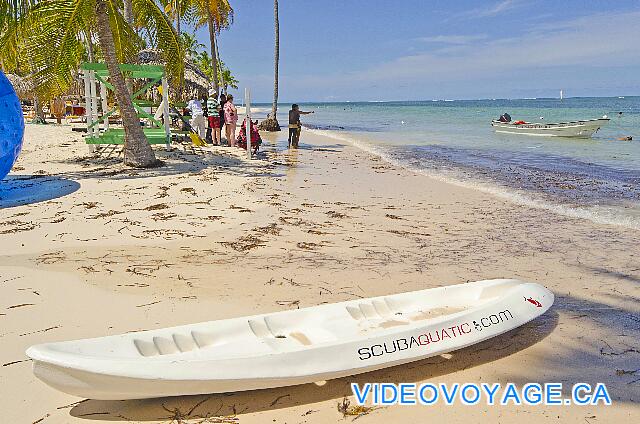 République Dominicaine Punta Cana Catalonia Bavaro A kayak nautical center awaits a customer ...