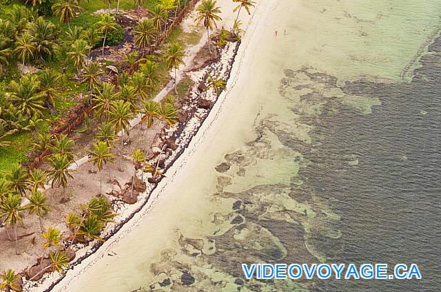 République Dominicaine Punta Cana Catalonia Bavaro La playa está a veces muy delgada ...