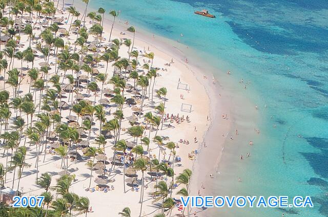 République Dominicaine Punta Cana Catalonia Bavaro Pocos cambios en la playa.