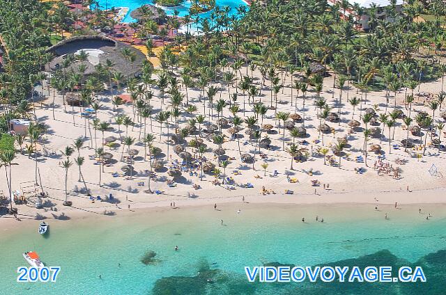 République Dominicaine Punta Cana Catalonia Bavaro Pocos cambios en la playa.