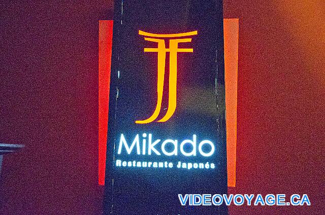 République Dominicaine Punta Cana Catalonia Bavaro L'affiche du restaurant japonais Mikado