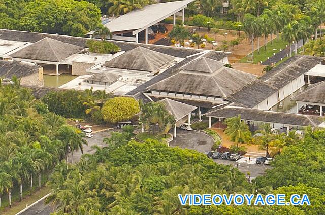 République Dominicaine Punta Cana Catalonia Bavaro The buildings of the typical reception of Punta Cana.