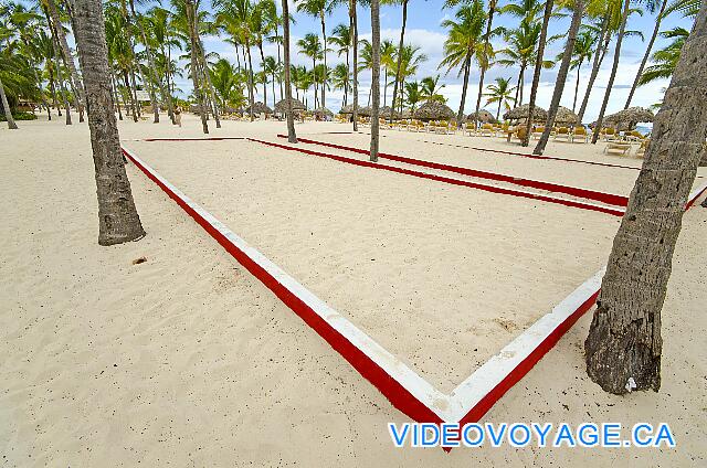 République Dominicaine Punta Cana Catalonia Bavaro Royal Pour jouer à la petanque