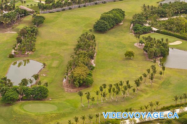 République Dominicaine Punta Cana Catalonia Bavaro Royal Una vista aérea del campo de golf.