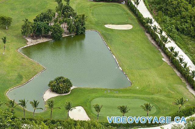 République Dominicaine Punta Cana Catalonia Bavaro Royal Una vista aérea del campo de golf.