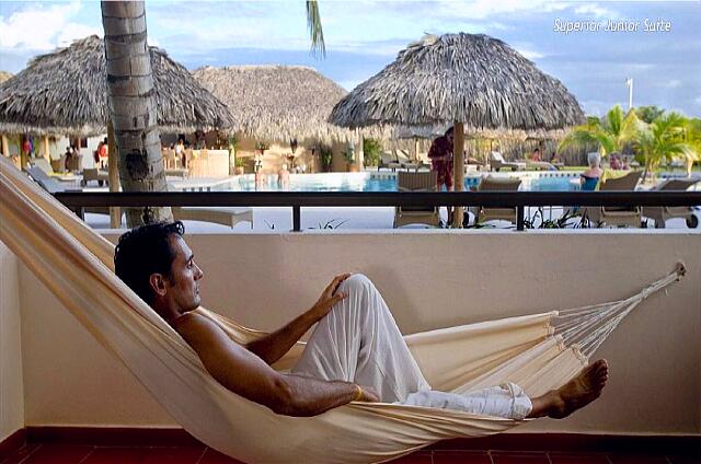 République Dominicaine Punta Cana Catalonia Bavaro Royal With a hammock on the balcony