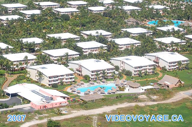 République Dominicaine Punta Cana Catalonia Bavaro Royal Catalonia Royal Bavaro Hotel was smaller in 2007.