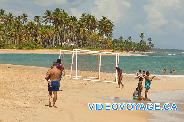 République Dominicaine Punta Cana Dreams Punta Cana The mini soccer on the beach.