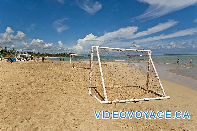 République Dominicaine Punta Cana Dreams Punta Cana The mini soccer on the beach.