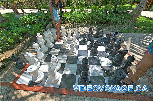 République Dominicaine Punta Cana Dreams Punta Cana A giant chess game.