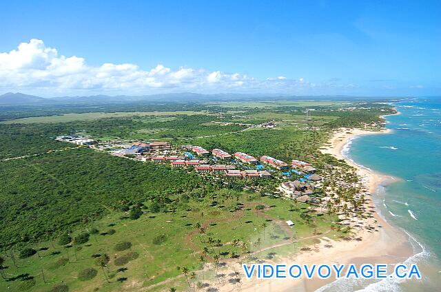 République Dominicaine Punta Cana Dreams Punta Cana La plage Uvero Alto au nord de Punta Cana avec l'hôtel Dreams Punta Cana.