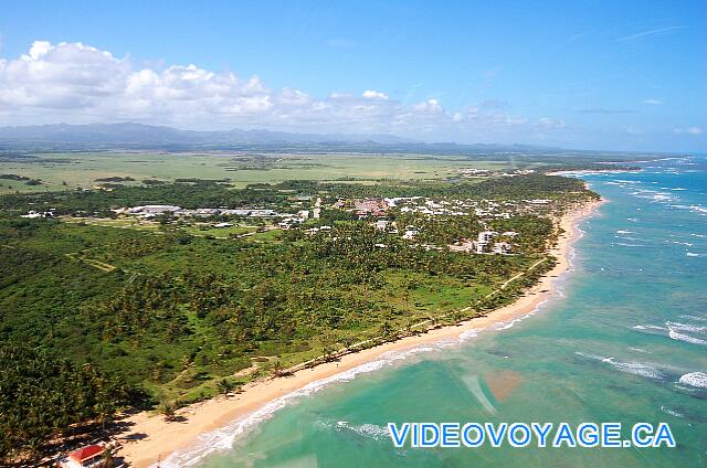 République Dominicaine Punta Cana Dreams Punta Cana Après ces hôtels, il n'y a plus rien sur plusieurs kilomètres...