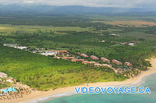 République Dominicaine Punta Cana Dreams Punta Cana Una fotografía aérea del sector hotelero. El hotel está situado en Uvero Alto, por lo que más de 50 minutos del aeropuerto.