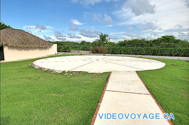 République Dominicaine Punta Cana Dreams Punta Cana The heliport to get to the airport quickly.