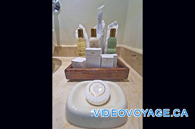 République Dominicaine Punta Cana Dreams Palm Beach Savon, shampooing, brosse à dent, ...