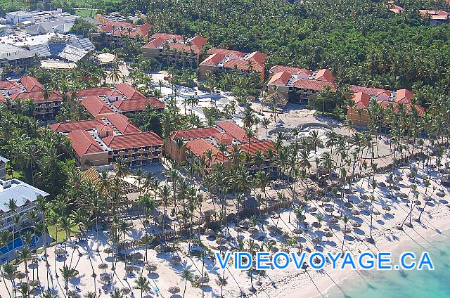 République Dominicaine Punta Cana Dreams Palm Beach An aerial photograph during renovations in 2008.