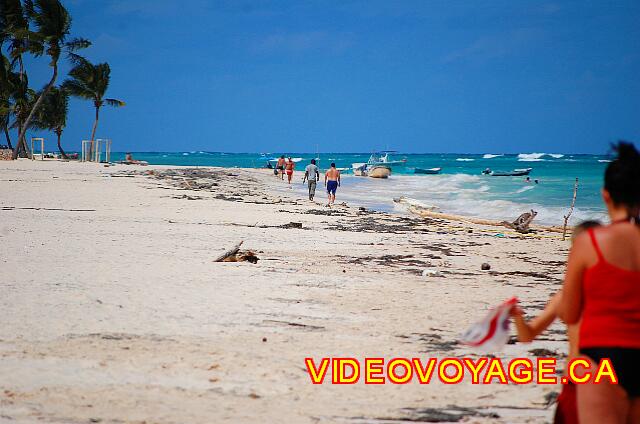 Republique Dominicaine Punta Cana Larimar Punta cana Plus loins, il peut avoir des débris rejeté sur la plage.