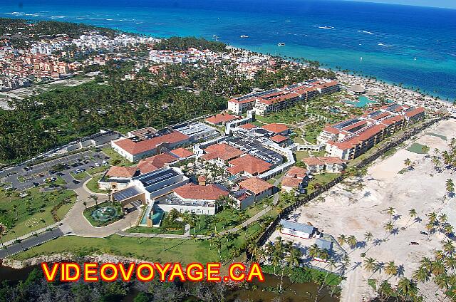 Republique Dominicaine Punta Cana Larimar Punta cana An aerial view of the hotel, a medium-sized hotel.