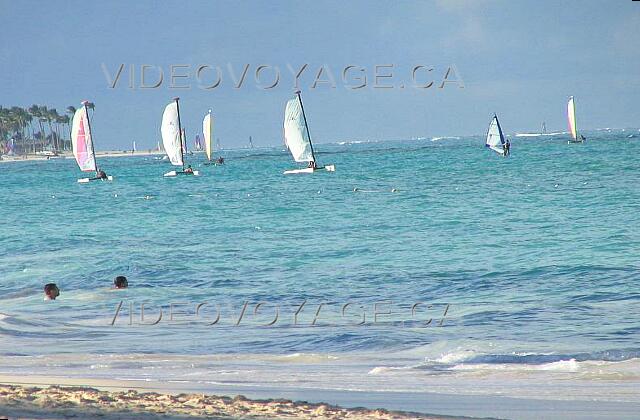 Republique Dominicaine Punta Cana Grand Palladium Palace Resort Water sports are often very intense Complex Fiesta.