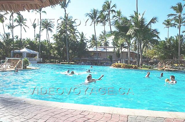 Republique Dominicaine Punta Cana Grand Palladium Palace Resort Des clients qui jjouent au waterpolo.