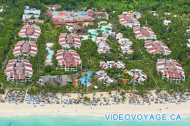 Republique Dominicaine Punta Cana Occidental Grand Punta Cana An aerial view which allows to see much of the site.