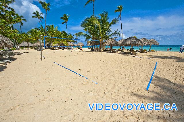 Mexique Punta Cana Grand Hotel Bavaro  Volleyball on the beach.