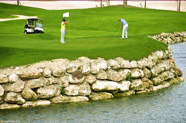 Mexique Punta Cana Grand Hotel Bavaro  Some holes with a high level of difficulty.