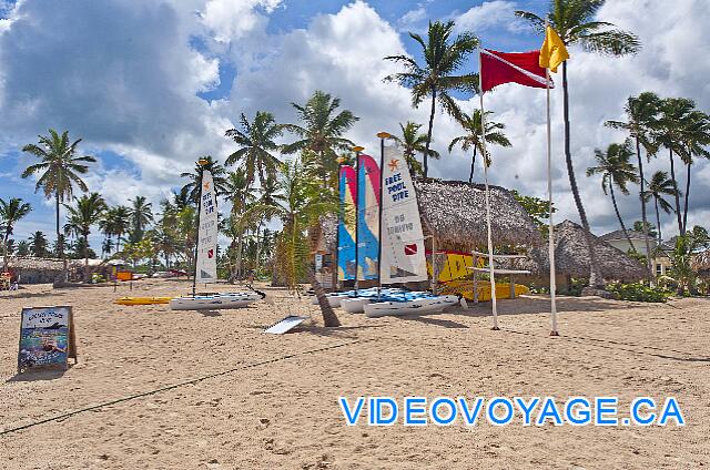 Mexique Punta Cana Grand Hotel Bavaro  The water sports center on the beach.