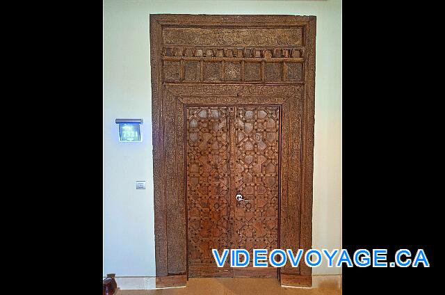 Mexique Punta Cana Grand Hotel Bavaro  The front door of the presidential suite.