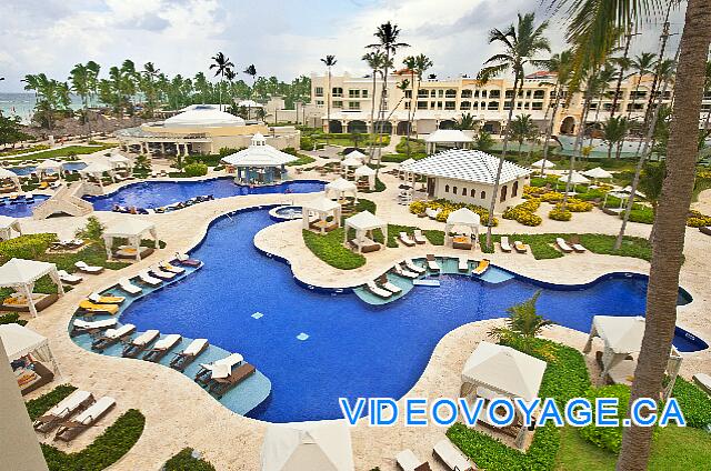 Mexique Punta Cana Grand Hotel Bavaro  La piscina secundaria es de tamaño medio.