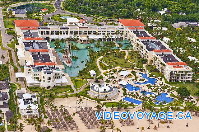 Mexique Punta Cana Grand Hotel Bavaro  Todo está centralizado en un edificio que no sea el restaurante de la playa y la piscina.