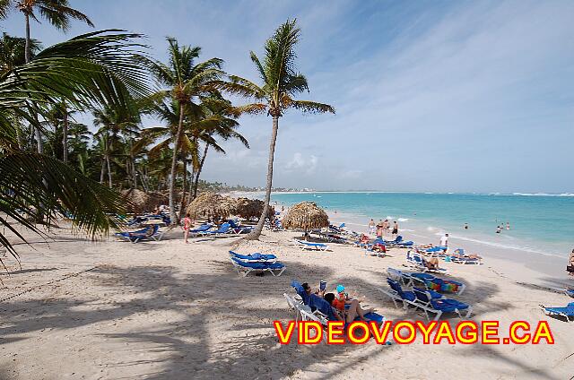 Republique Dominicaine Punta Cana Grand Paradise Bavaro Algunas partes de la playa son más libres.
