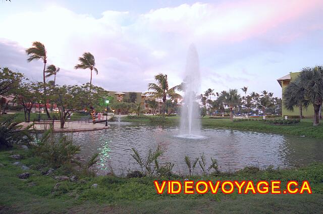 Republique Dominicaine Punta Cana Grand Paradise Bavaro A dusk.