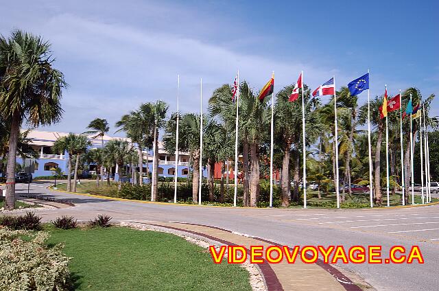 Republique Dominicaine Punta Cana Grand Paradise Bavaro La facade de l'hôtel