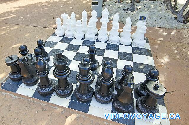 République Dominicaine Punta Cana Iberostar Bavaro A giant chess game