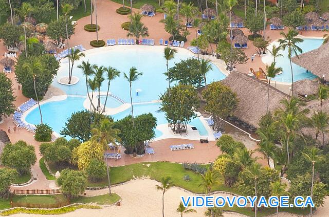 République Dominicaine Punta Cana Iberostar Bavaro An overview of the pool.