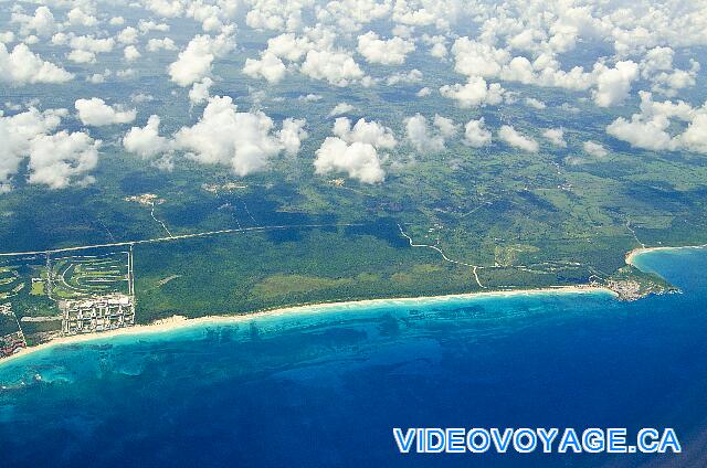 République Dominicaine Punta Cana Iberostar Bavaro La playa termina Macao pocos kilometros lomos, caminar termina en la punta rocosa!