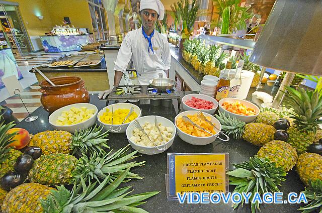 République Dominicaine Punta Cana Iberostar Bavaro For fruit flambé lovers ...