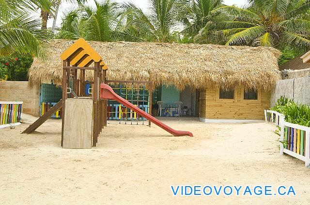 Republique Dominicaine Punta Cana VIK Hotel Arena Blanca The playground and the local mini club.