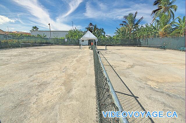 Republique Dominicaine Punta Cana VIK Hotel Arena Blanca Two tennis courts