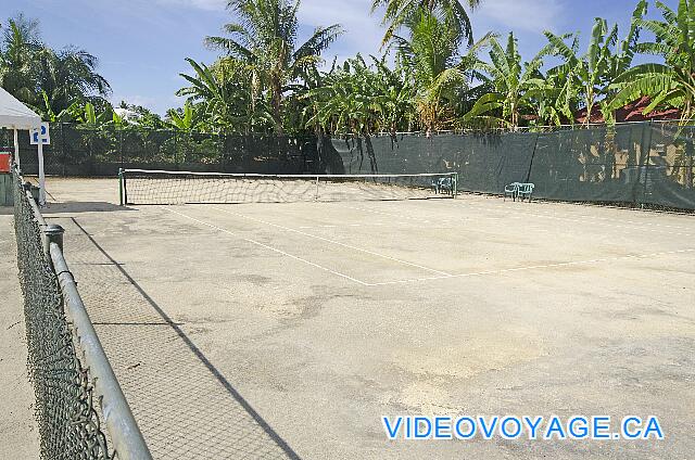 Republique Dominicaine Punta Cana VIK Hotel Arena Blanca The tennis court number 2.