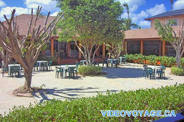 Republique Dominicaine Punta Cana VIK Hotel Arena Blanca La pequeña terraza cerca del Lobby