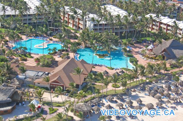 Republique Dominicaine Punta Cana VIK Hotel Arena Blanca La piscine de l'hôtel VIK Arena Blanca en 2008.