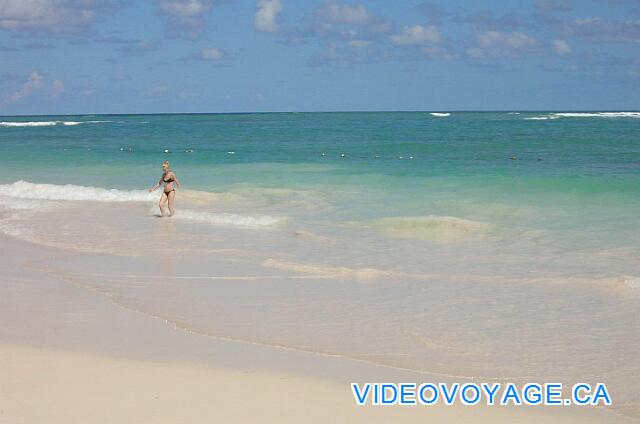 Republique Dominicaine Punta Cana VIK Hotel Arena Blanca The waves were small too.