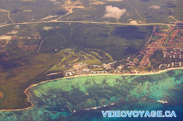 Republique Dominicaine Punta Cana VIK Hotel Arena Blanca La playa Bávaro que termina, la playa Cabeza de Toro comienza ... A continuación, caminó varios kilómetros!